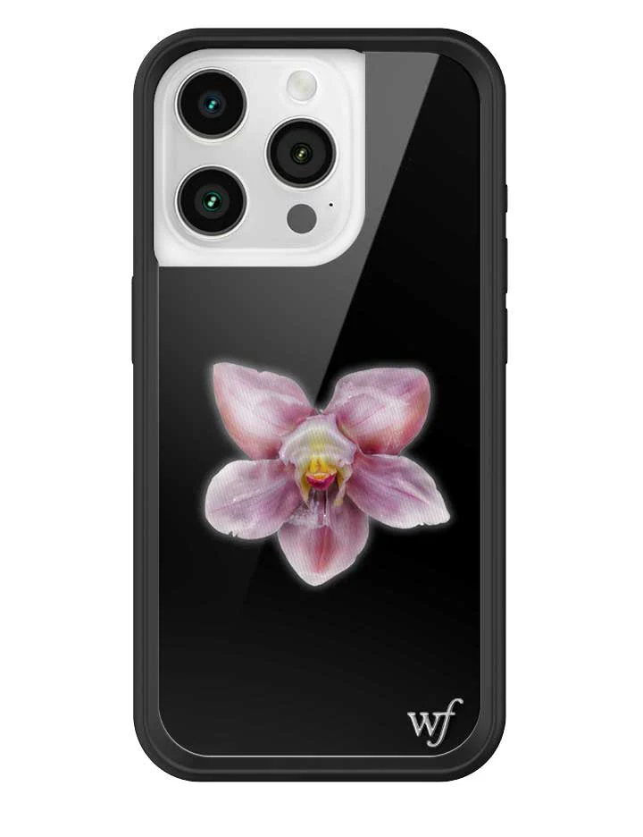 Orchid | Black iPhone Case - Image 27