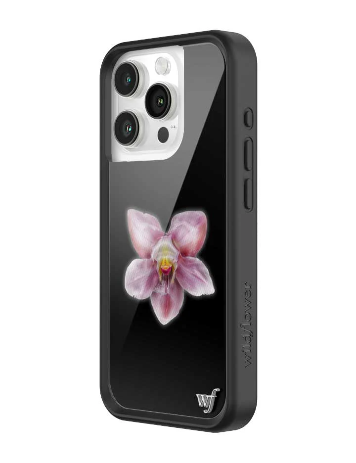 Orchid | Black iPhone Case - Image 28