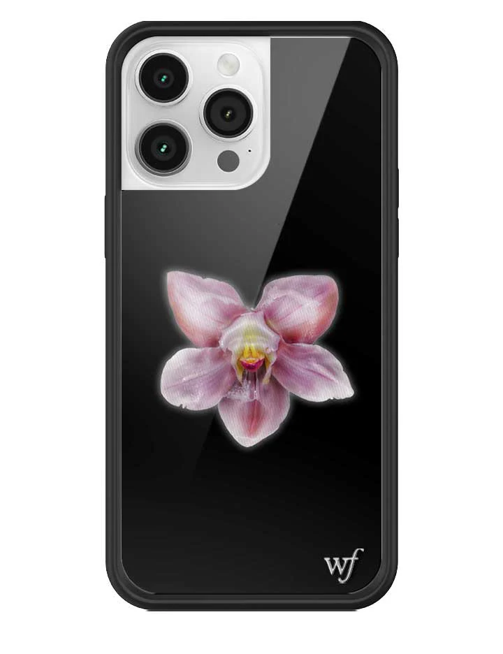 Orchid | Black iPhone Case - Image 31