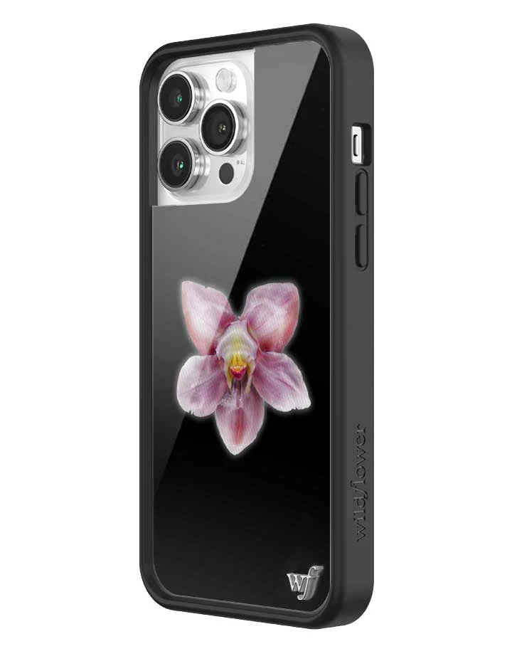 Orchid | Black iPhone Case - Image 32