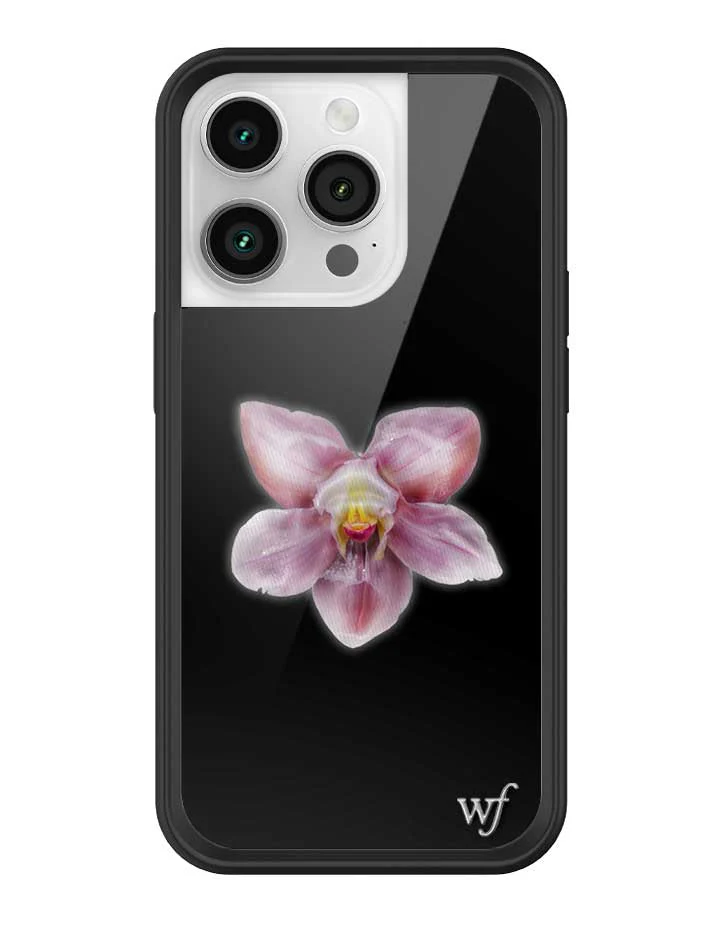 Orchid | Black iPhone Case - Image 35
