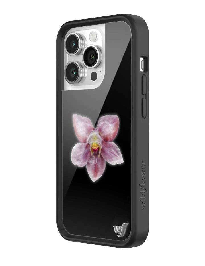 Orchid | Black iPhone Case - Image 36