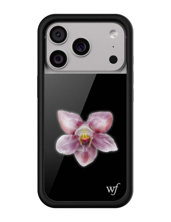 Orchid | Black iPhone Case - Image 4