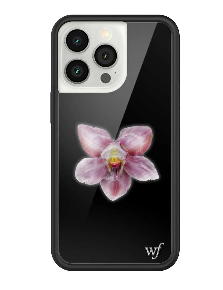 Orchid | Black iPhone Case - Image 41