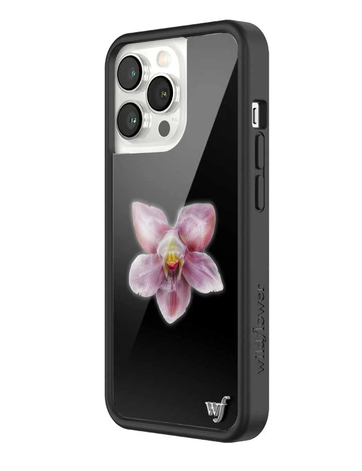 Orchid | Black iPhone Case - Image 42