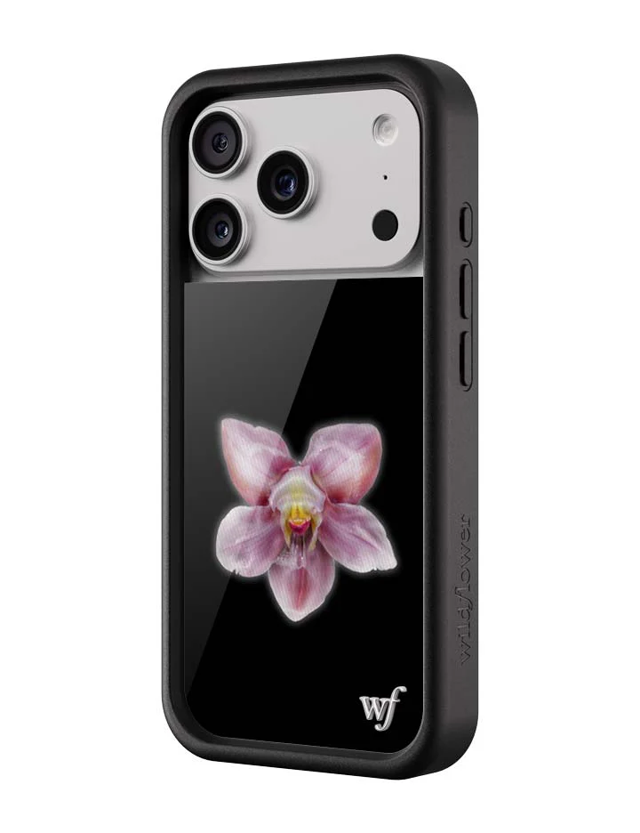 Orchid | Black iPhone Case - Image 5