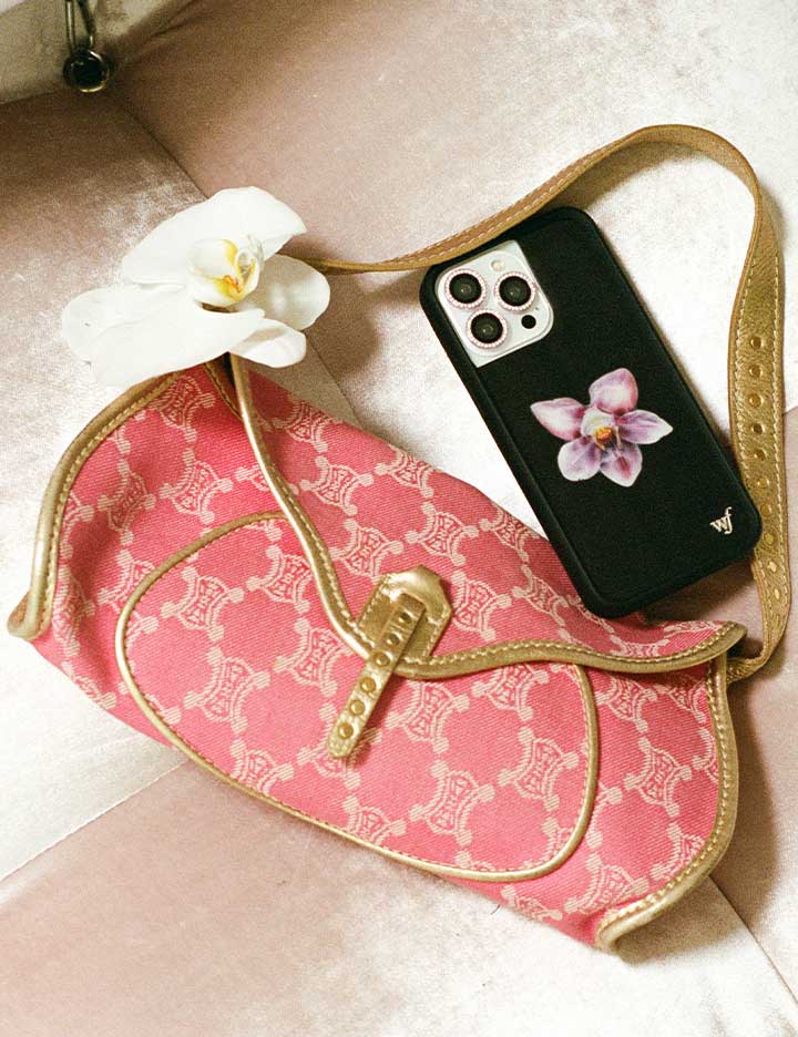 Orchid | Black iPhone Case - Image 56