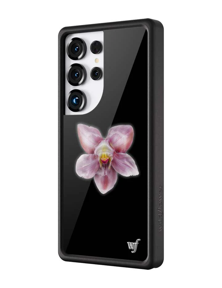 Orchid | Black Samsung Galaxy Case - Image 2