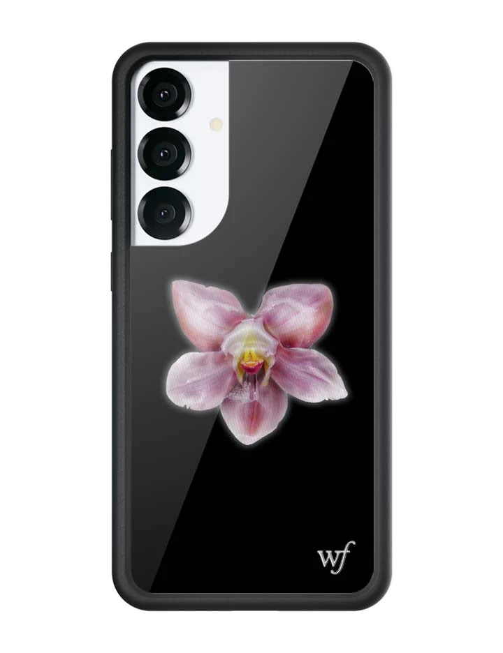 Orchid | Black Samsung Galaxy Case - Image 5
