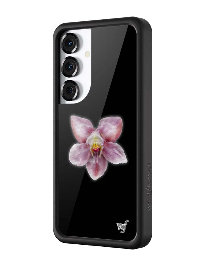 Orchid | Black Samsung Galaxy Case - Image 8
