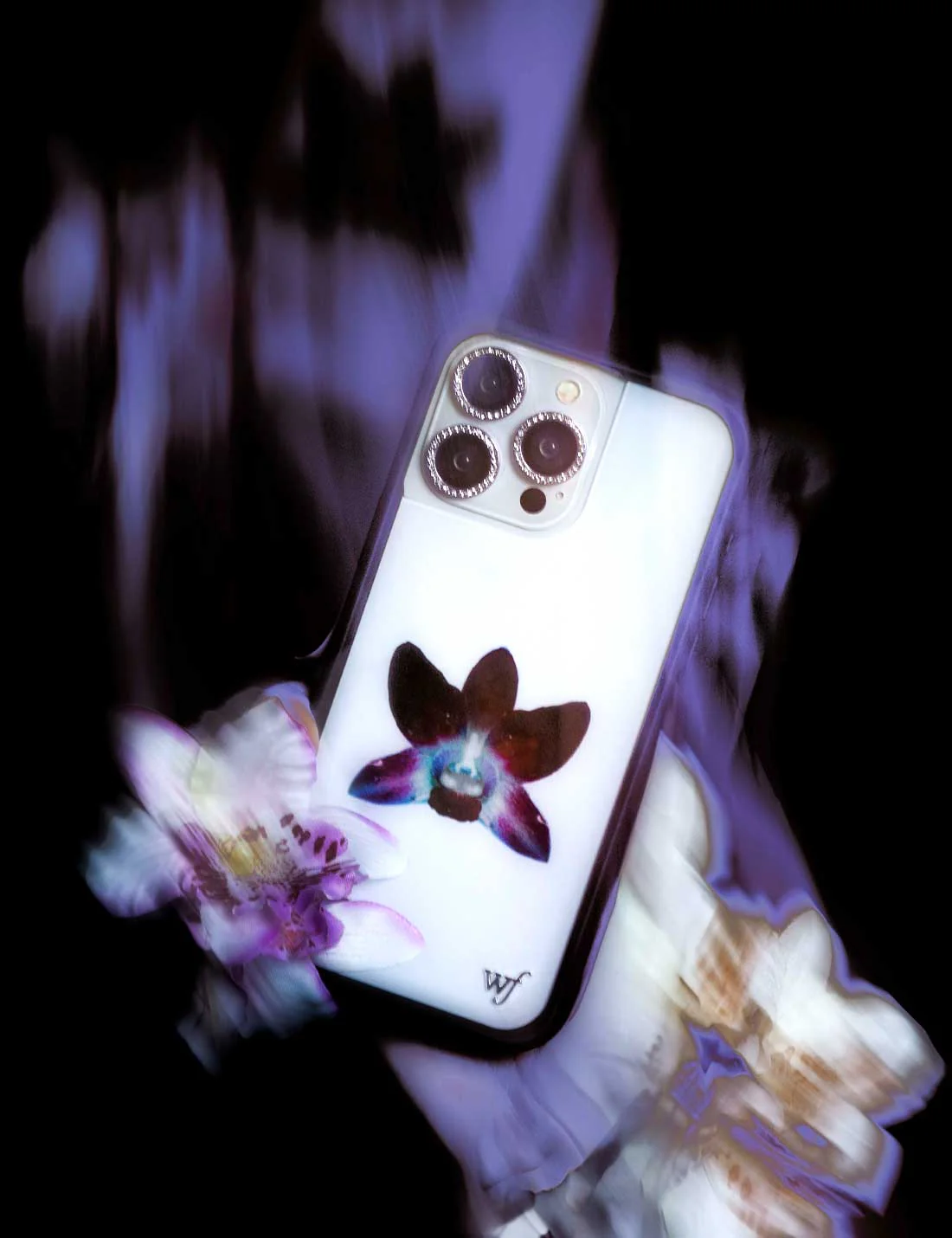Orchid | White iPhone Case - Image 41