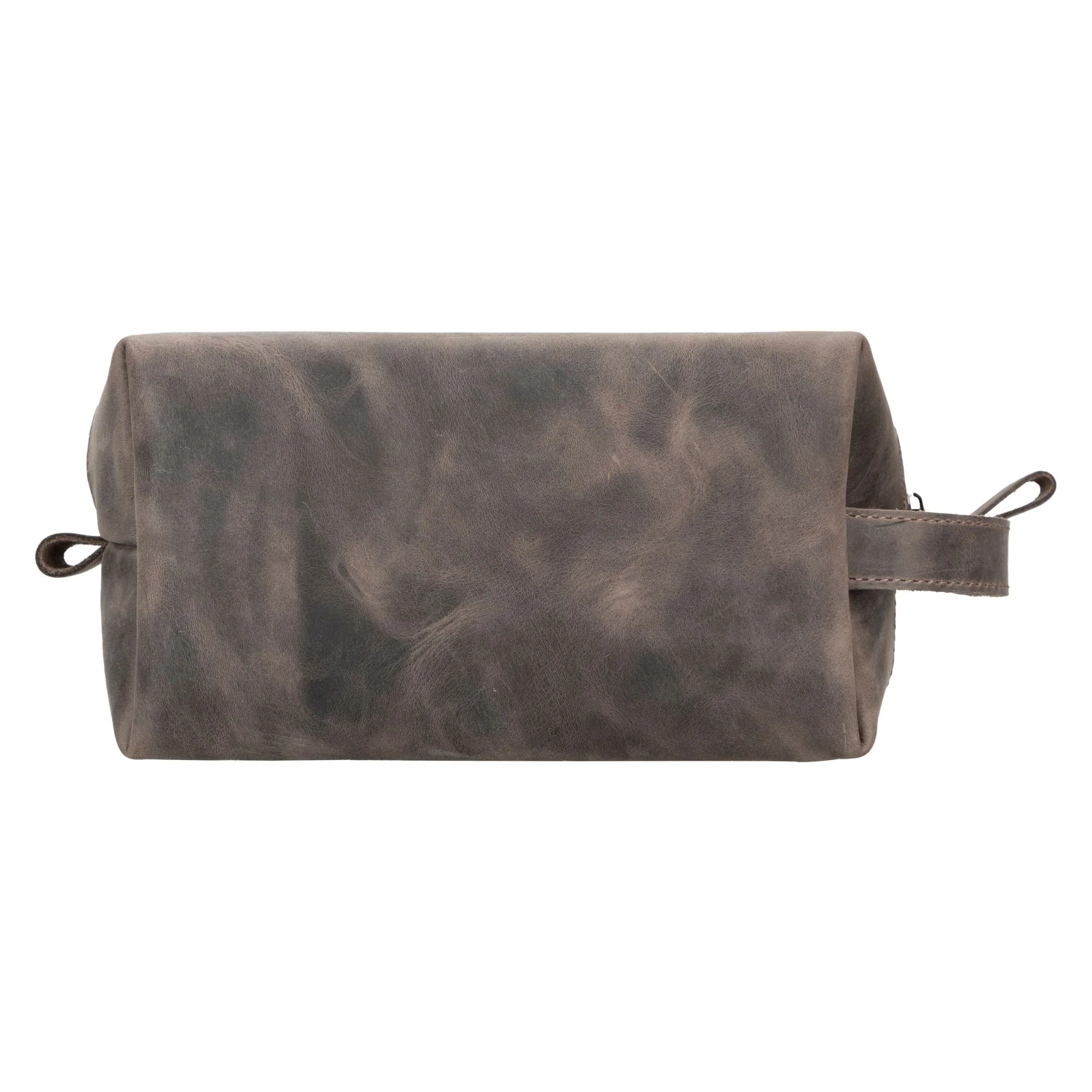 Oswego Men's Leather Dopp Kit & Small Travel Handbag - Image 29
