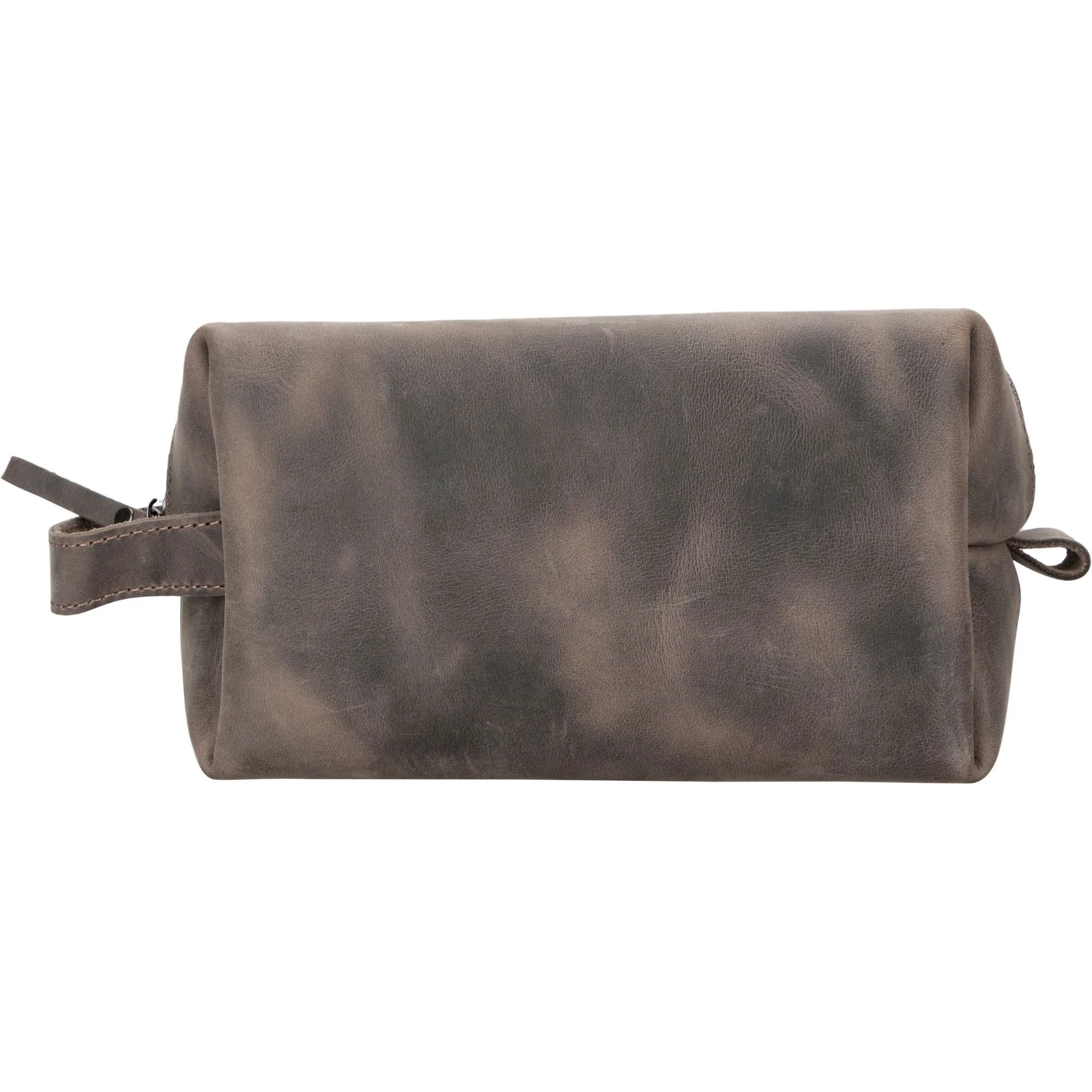Oswego Men's Leather Dopp Kit & Small Travel Handbag - Image 30