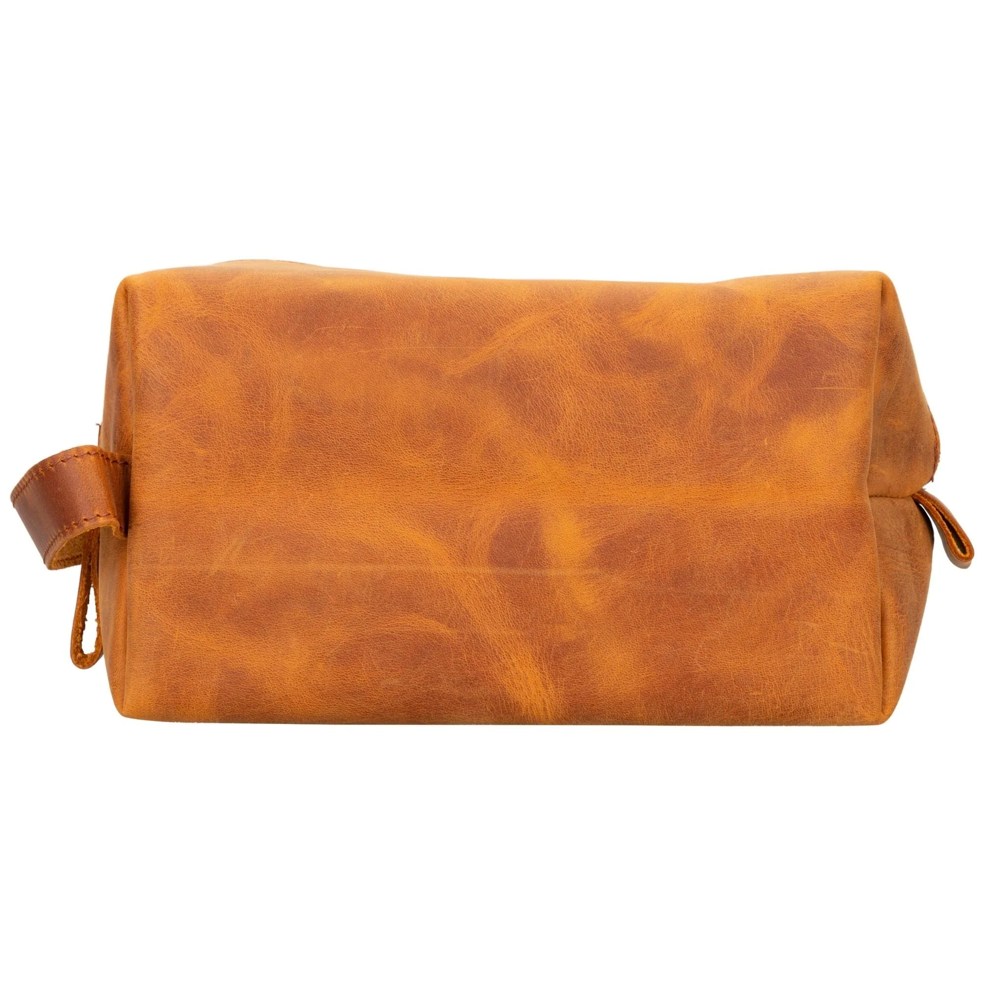 Oswego Men's Leather Dopp Kit & Small Travel Handbag - Image 38