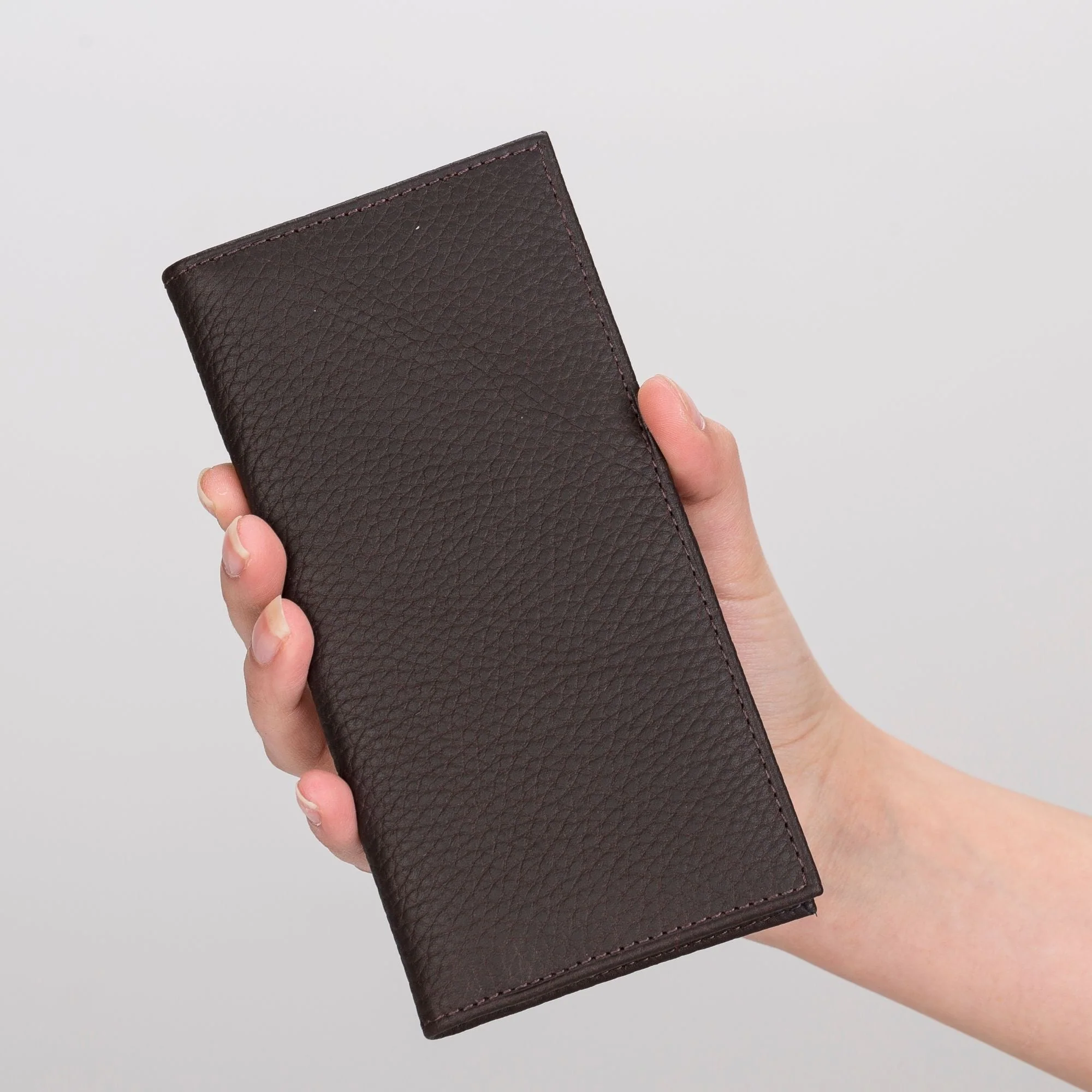Ouray Handmade Full-Grain Leather Long Wallet for Men and Women - Image 21