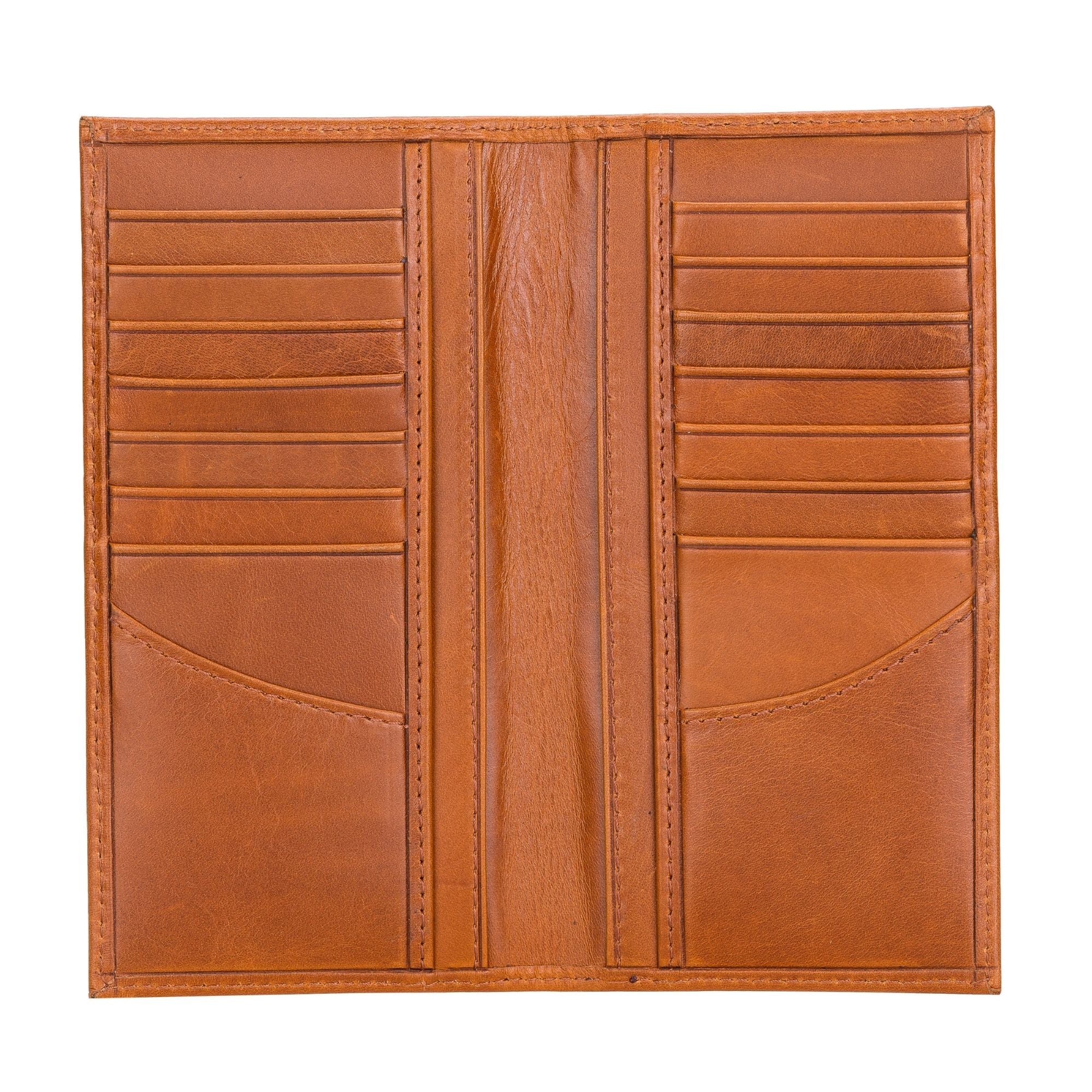 Ouray Handmade Full-Grain Leather Long Wallet for Men and Women - Image 4