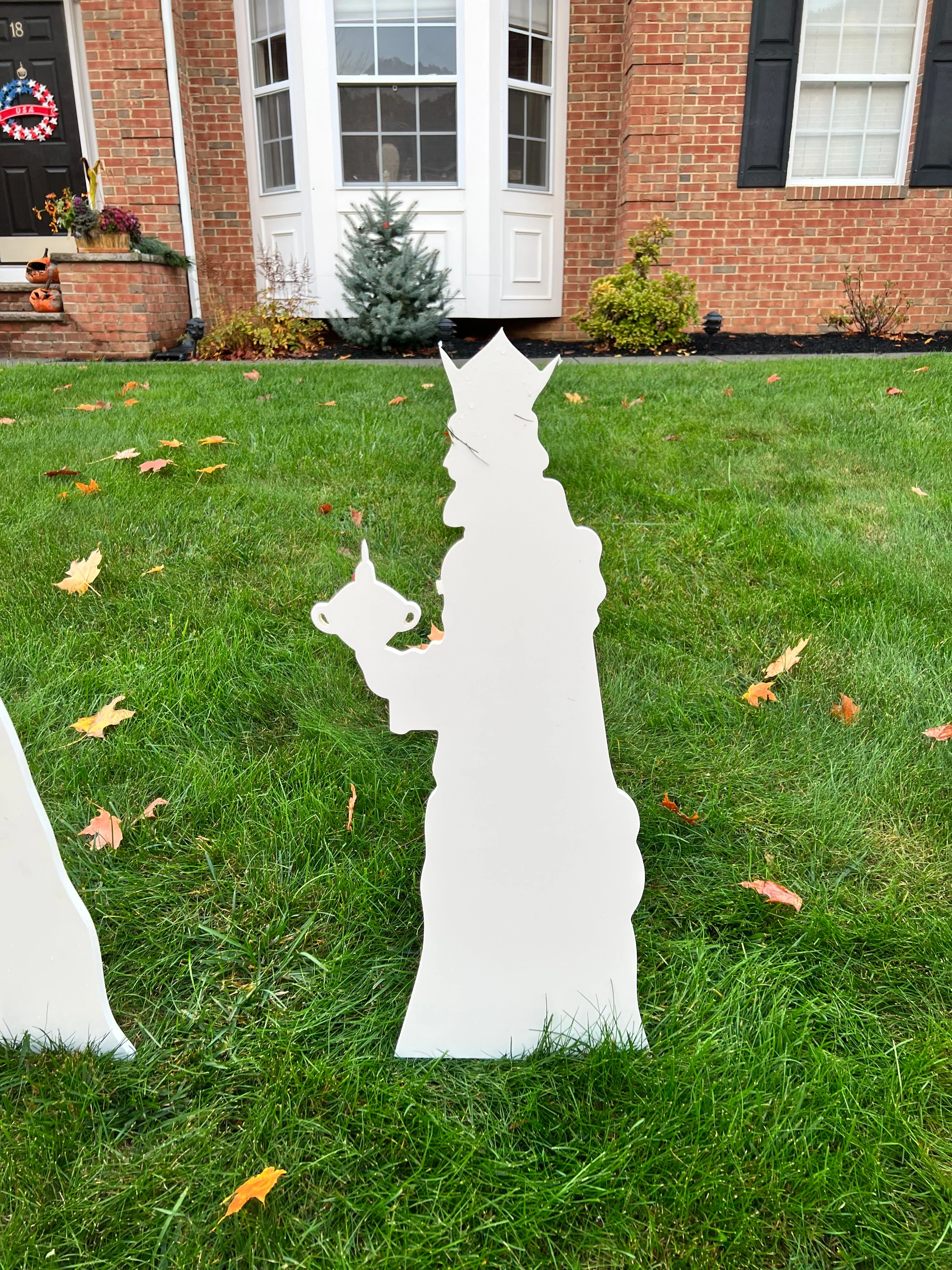 Outdoor Nativity Set in Durable PVC with 3D Stable and Easy Assembly - Image 7