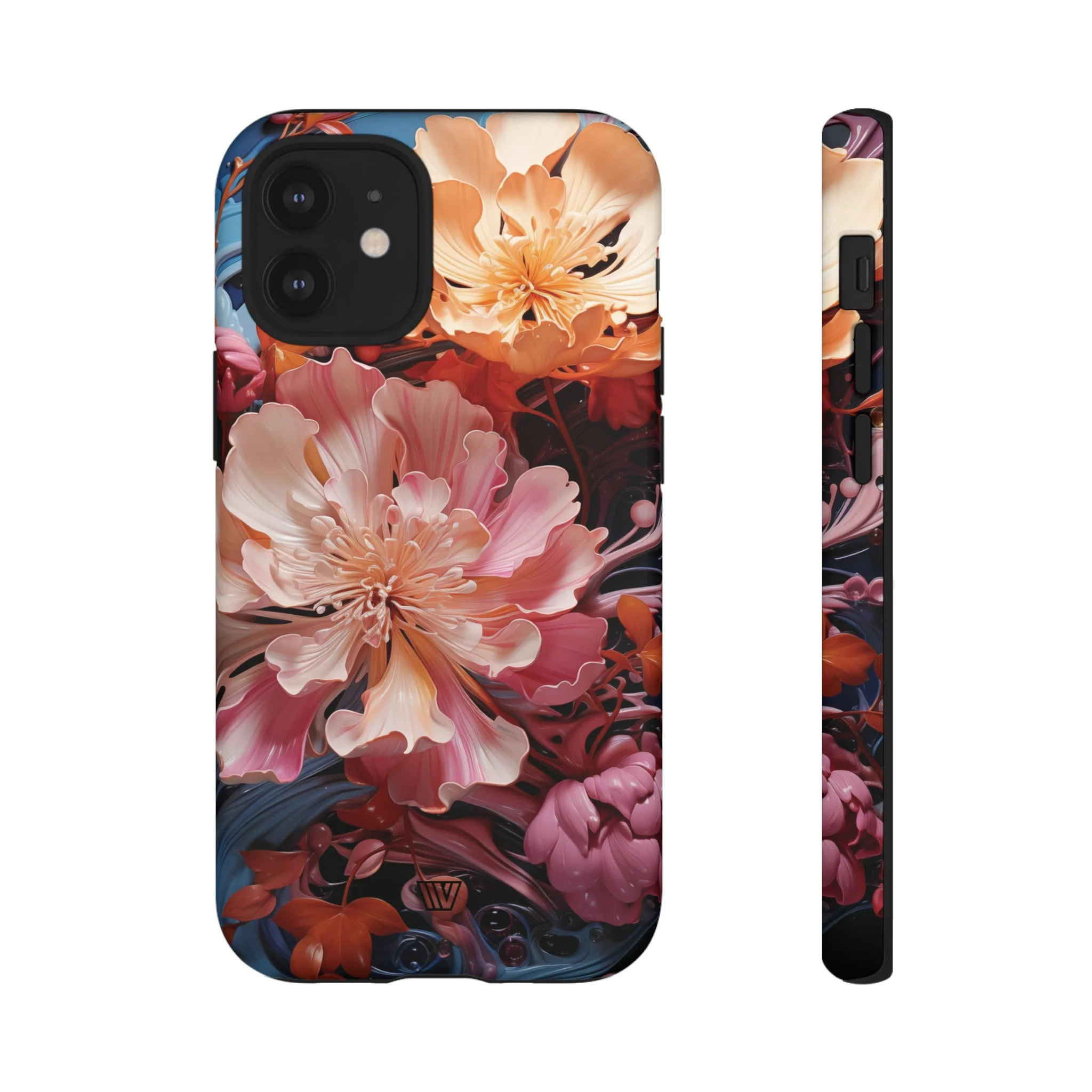 PAINT SWIRL FLOWERS | Tough Phone Case - Image 10