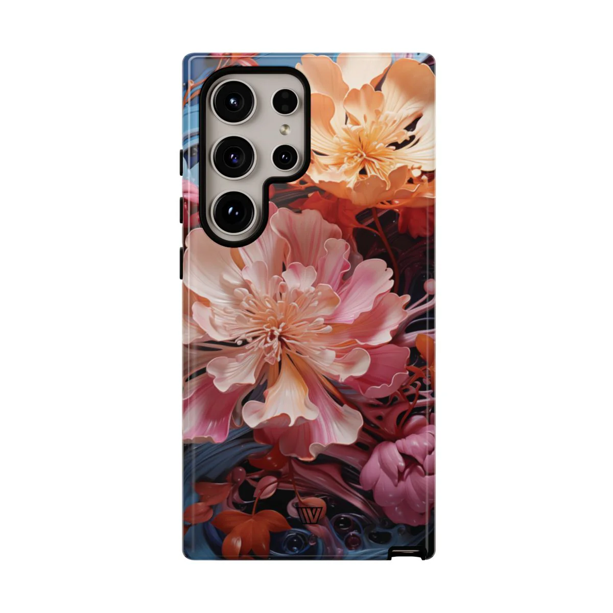 PAINT SWIRL FLOWERS | Tough Phone Case - Image 102