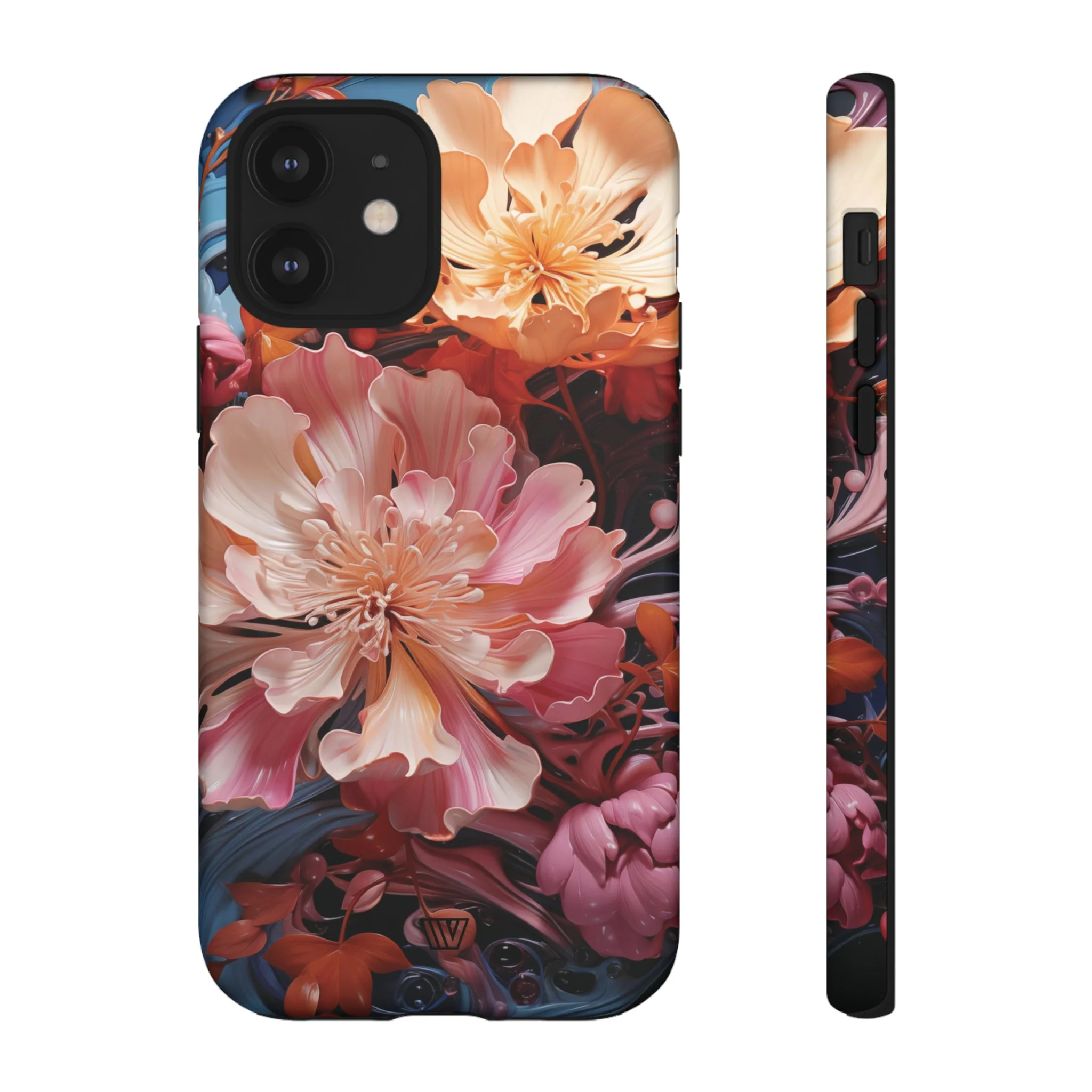 PAINT SWIRL FLOWERS | Tough Phone Case - Image 12
