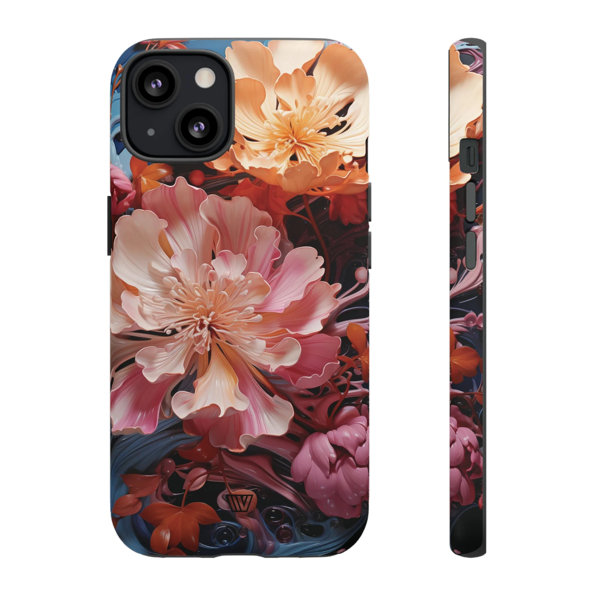 PAINT SWIRL FLOWERS | Tough Phone Case - Image 18