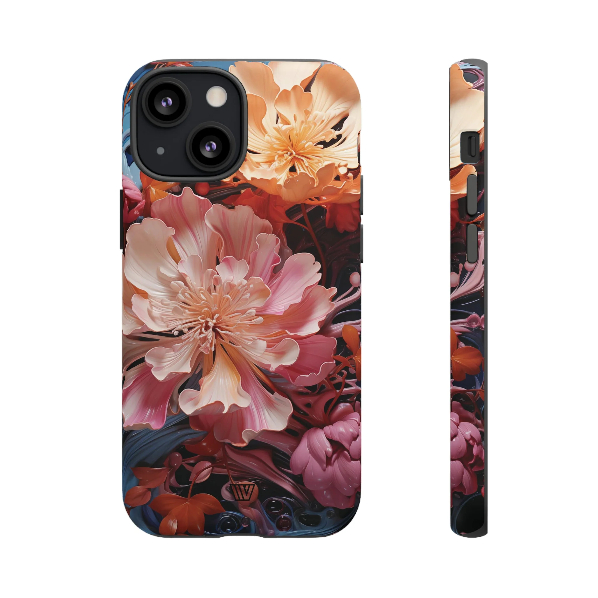PAINT SWIRL FLOWERS | Tough Phone Case - Image 20