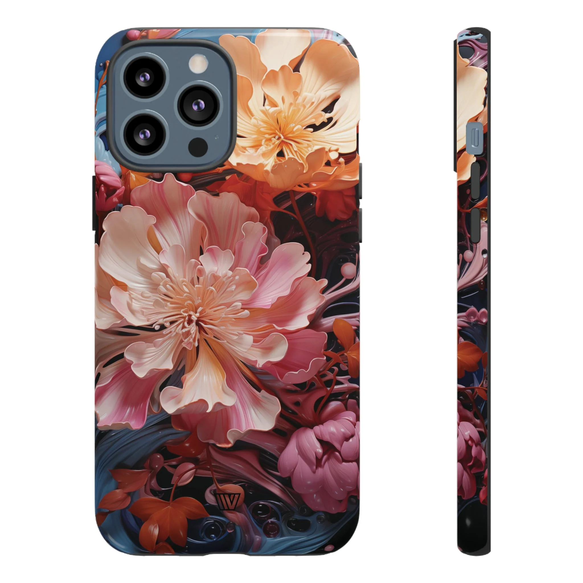 PAINT SWIRL FLOWERS | Tough Phone Case - Image 23