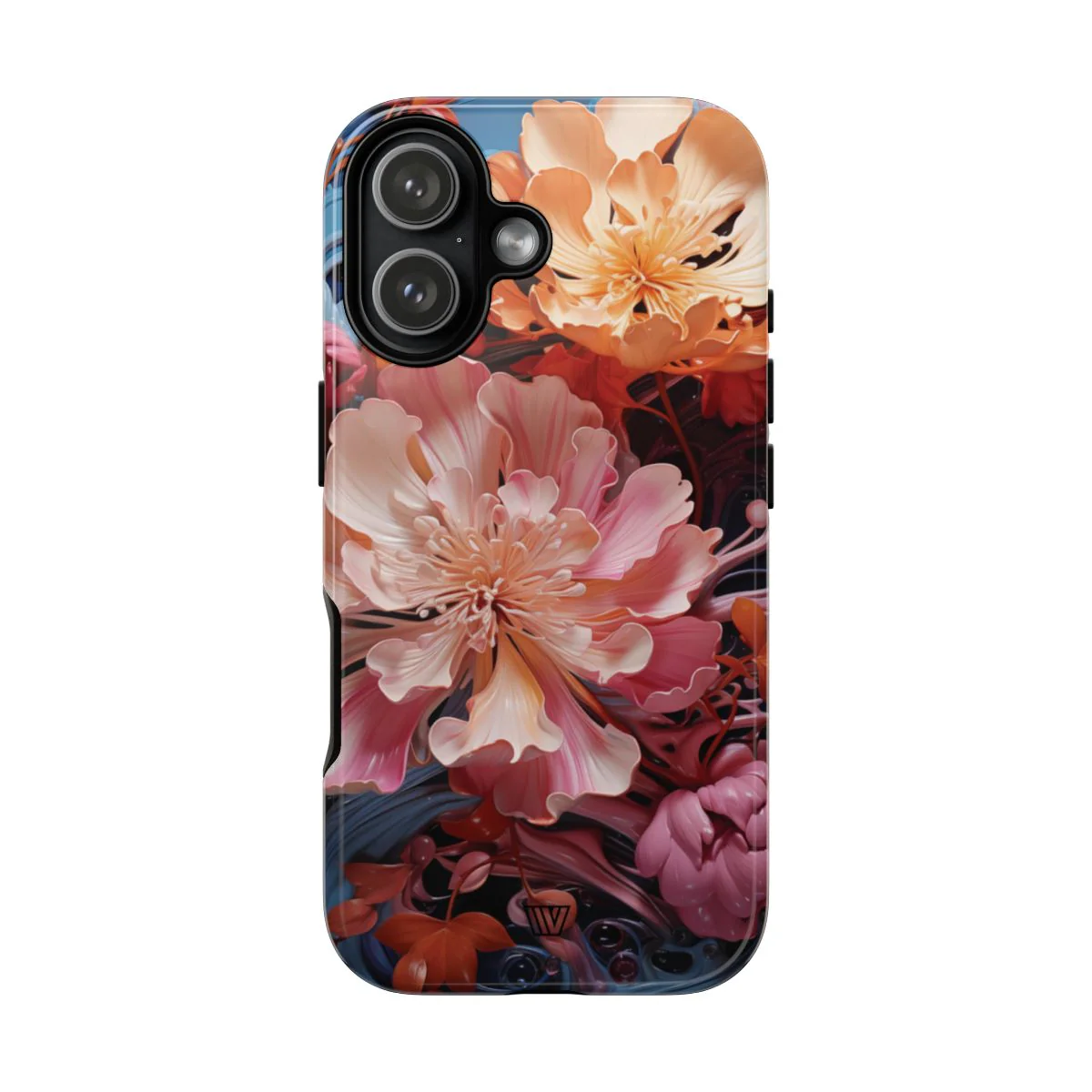 PAINT SWIRL FLOWERS | Tough Phone Case - Image 67