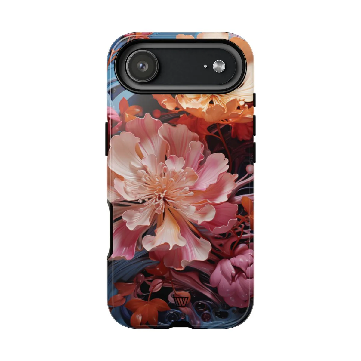 PAINT SWIRL FLOWERS | Tough Phone Case - Image 69