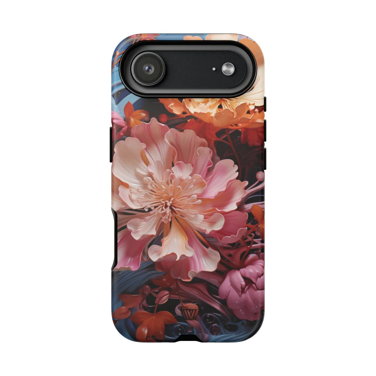 PAINT SWIRL FLOWERS | Tough Phone Case - Image 70