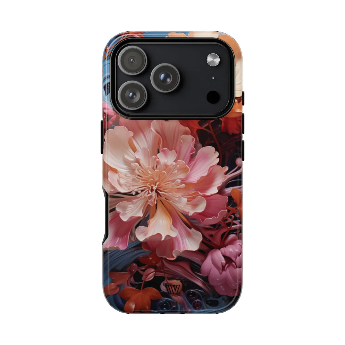 PAINT SWIRL FLOWERS | Tough Phone Case - Image 71