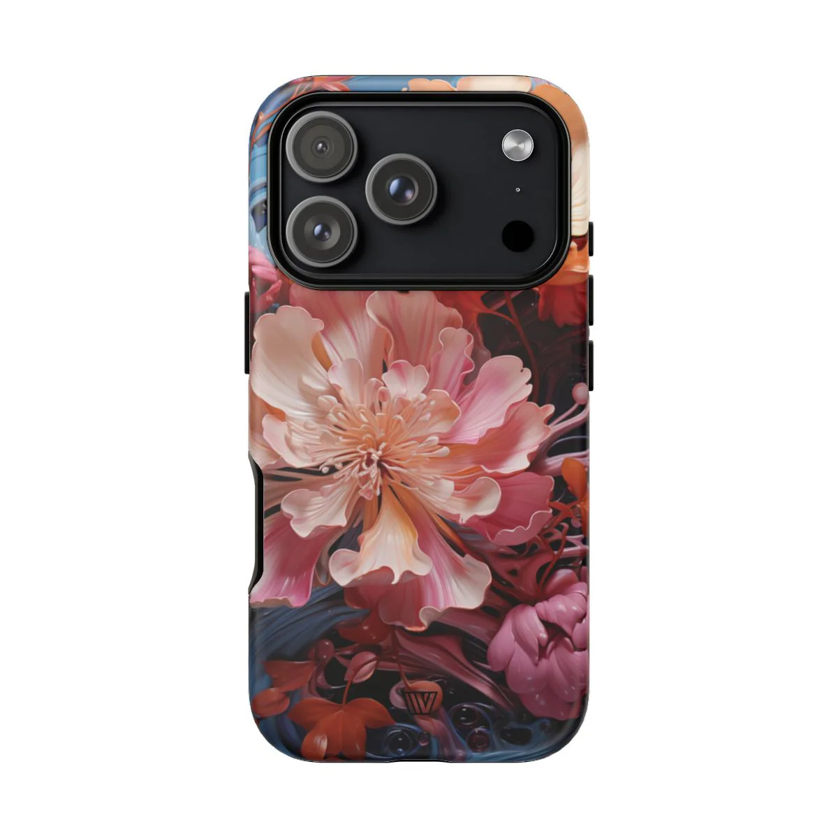 PAINT SWIRL FLOWERS | Tough Phone Case - Image 72