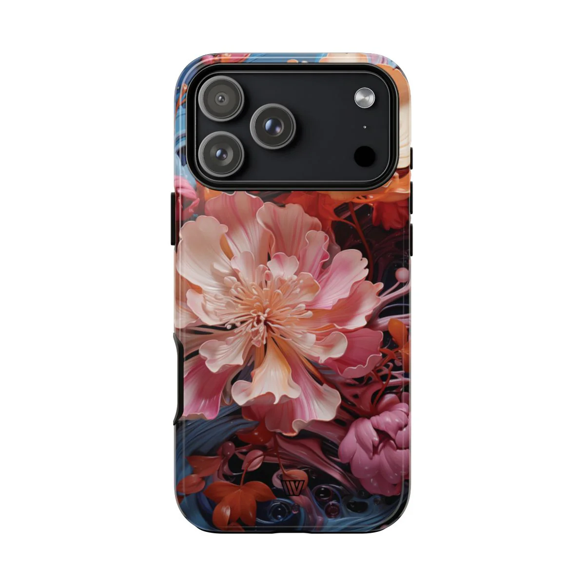 PAINT SWIRL FLOWERS | Tough Phone Case - Image 73