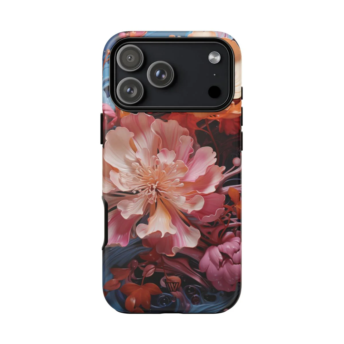 PAINT SWIRL FLOWERS | Tough Phone Case - Image 74