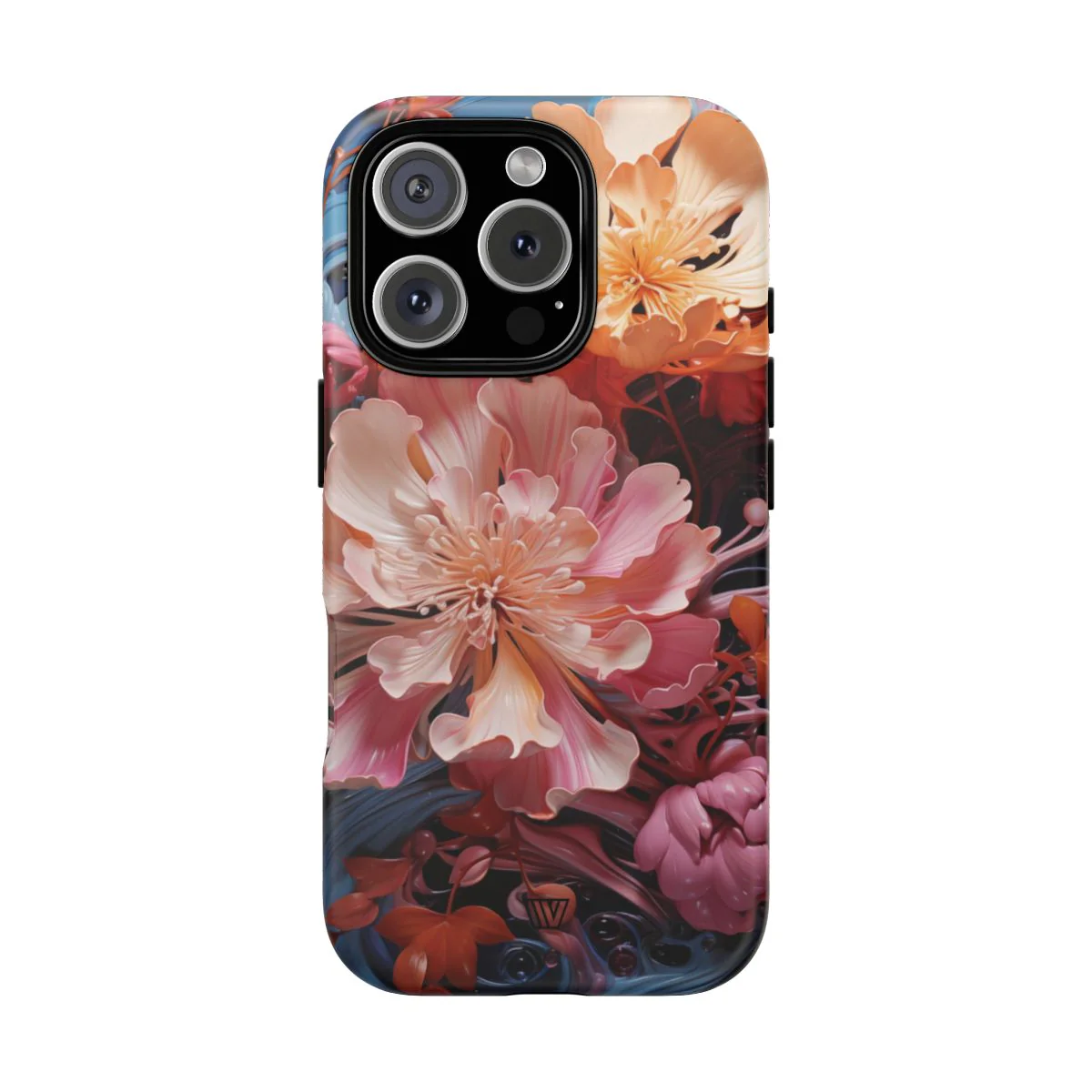 PAINT SWIRL FLOWERS | Tough Phone Case - Image 76