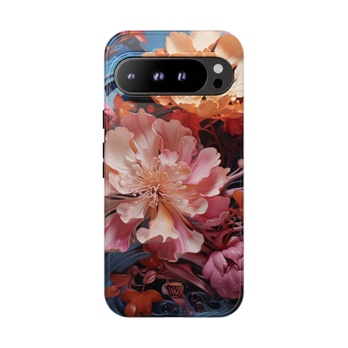 PAINT SWIRL FLOWERS | Tough Phone Case - Image 86