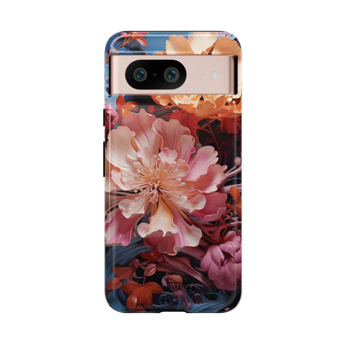 PAINT SWIRL FLOWERS | Tough Phone Case - Image 88