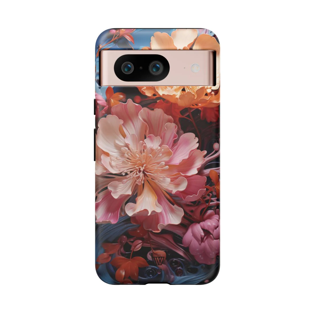 PAINT SWIRL FLOWERS | Tough Phone Case - Image 89