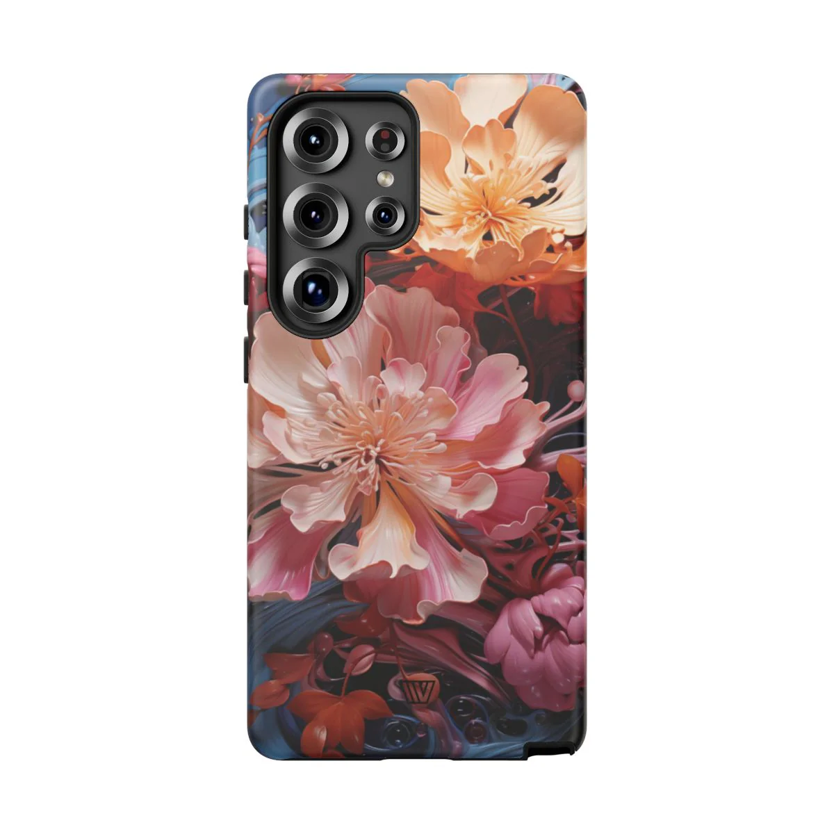 PAINT SWIRL FLOWERS | Tough Phone Case - Image 97
