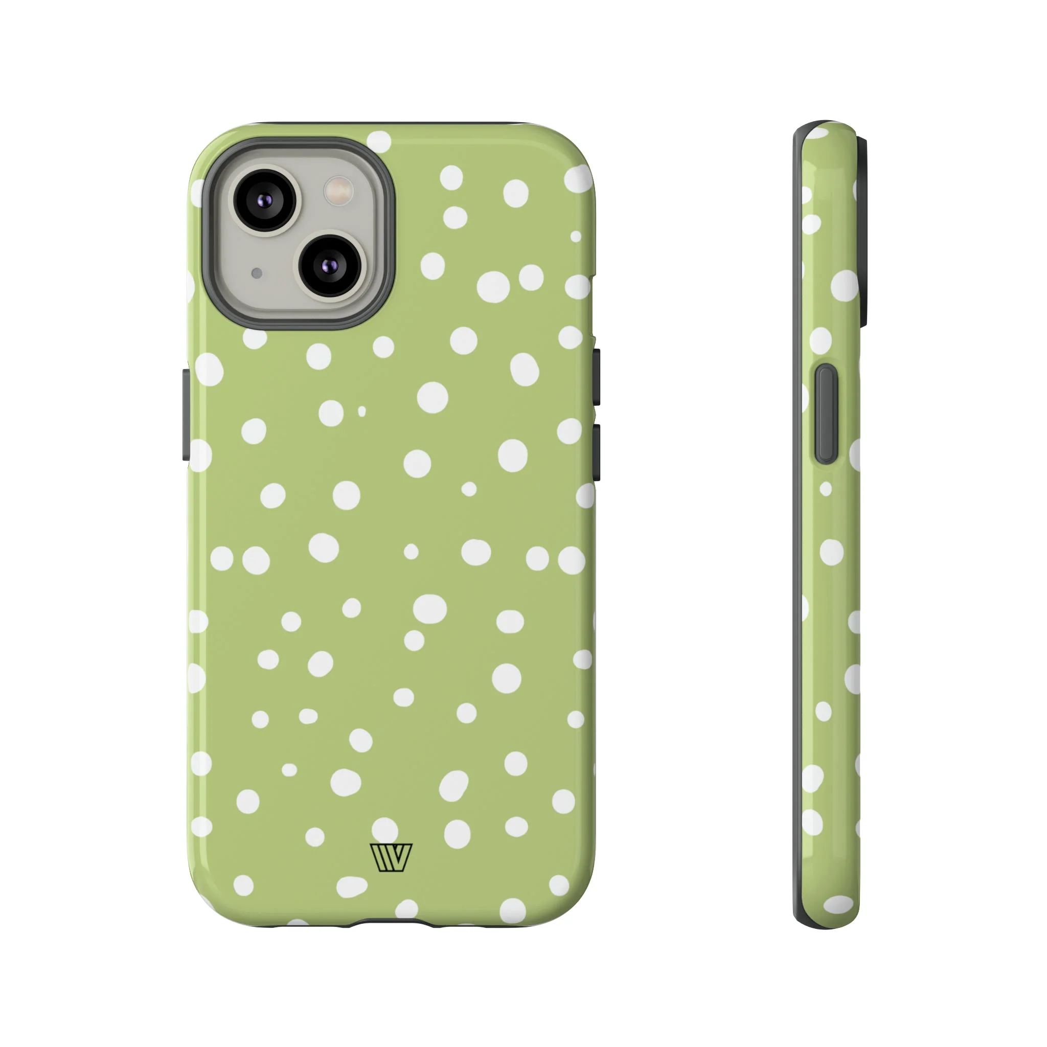 PALE OLIVE DOTS | Tough Phone Case - Image 22