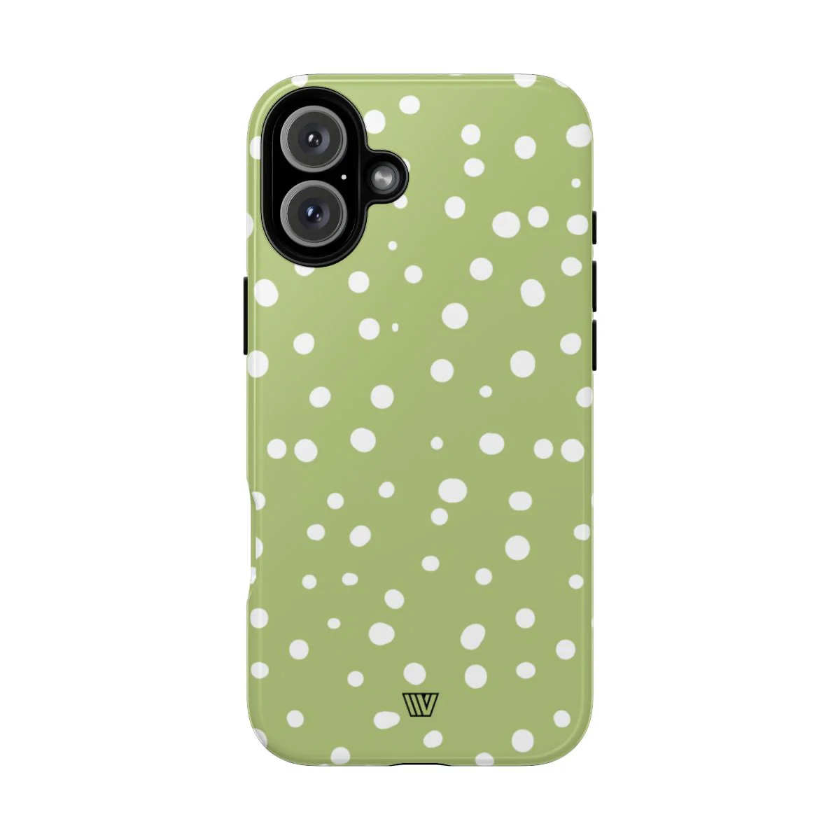 PALE OLIVE DOTS | Tough Phone Case - Image 70