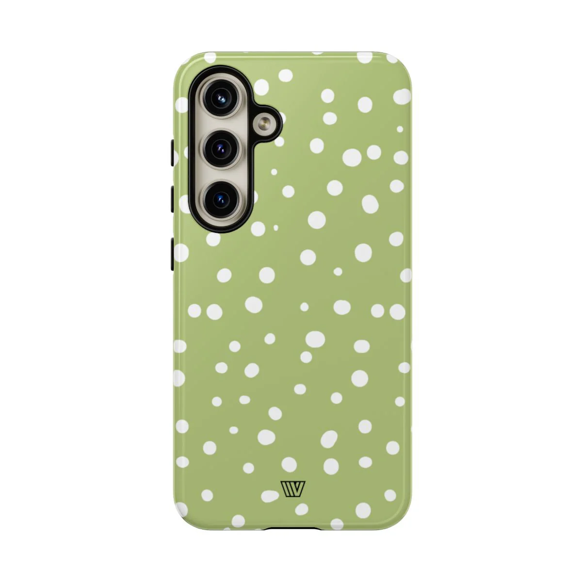 PALE OLIVE DOTS | Tough Phone Case - Image 88