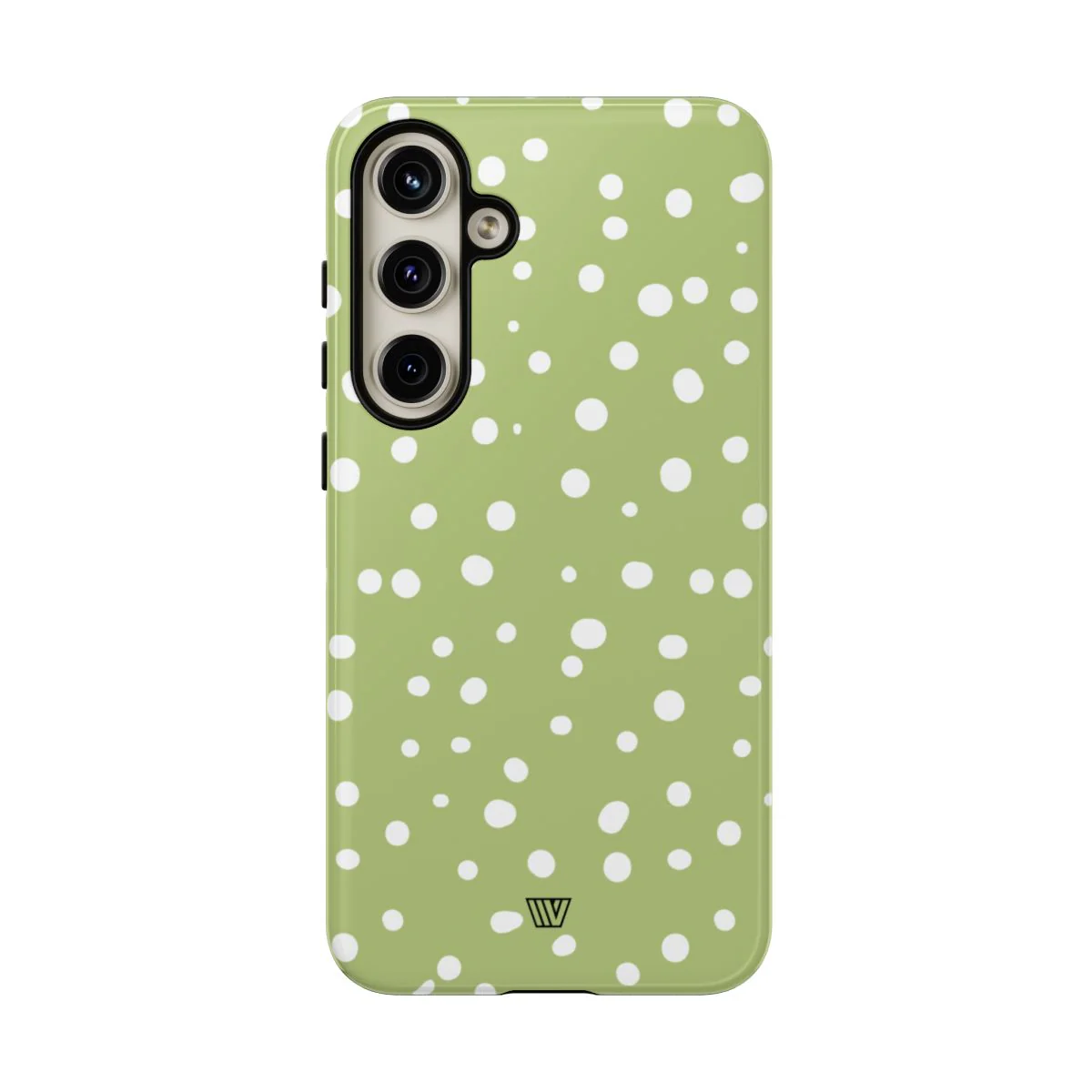 PALE OLIVE DOTS | Tough Phone Case - Image 90