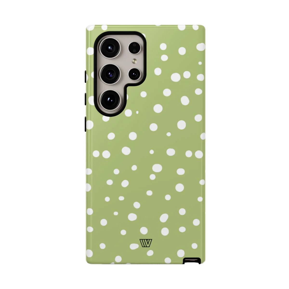PALE OLIVE DOTS | Tough Phone Case - Image 92