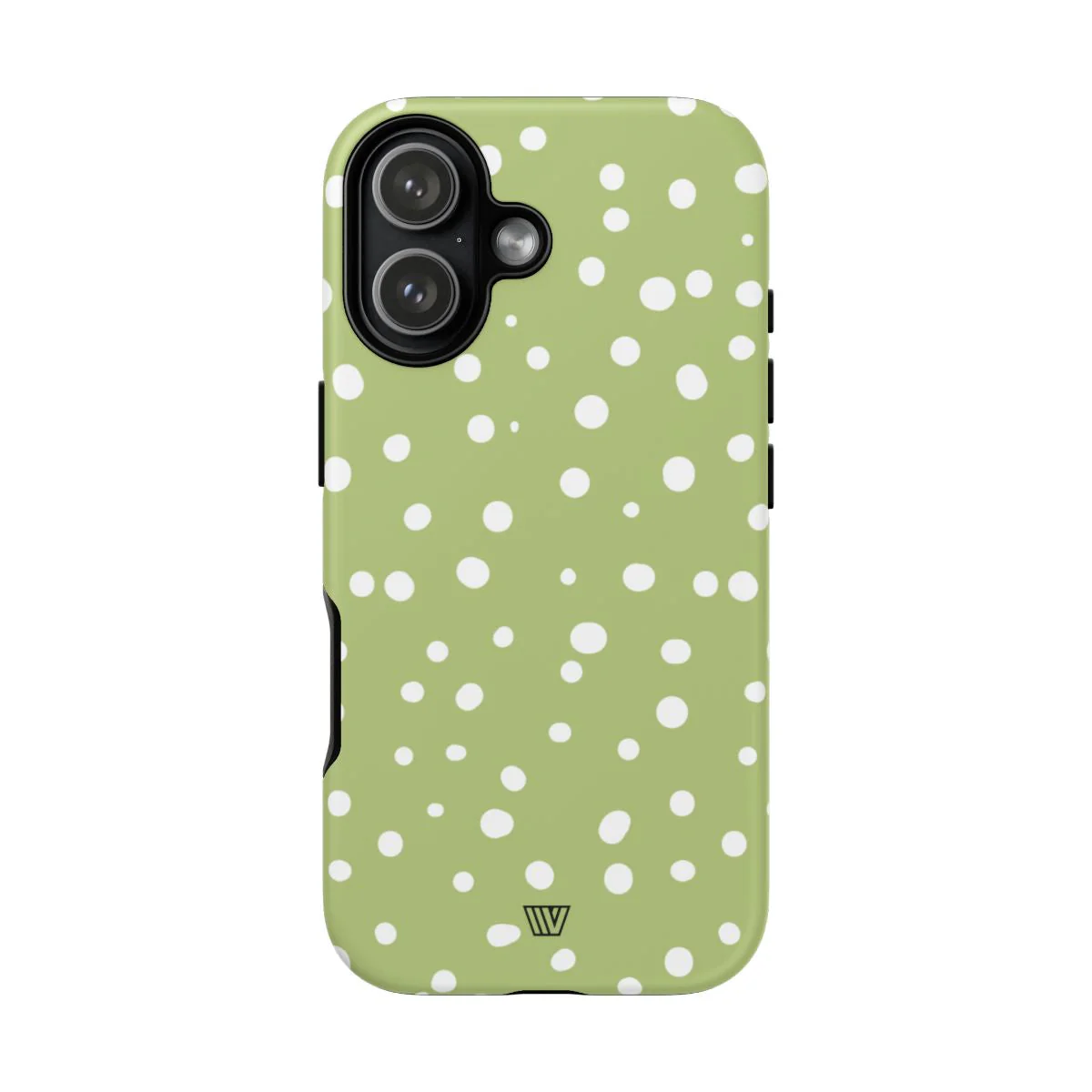 PALE OLIVE DOTS | Tough Phone Case - Image 95