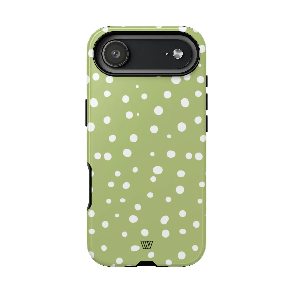 PALE OLIVE DOTS | Tough Phone Case - Image 96