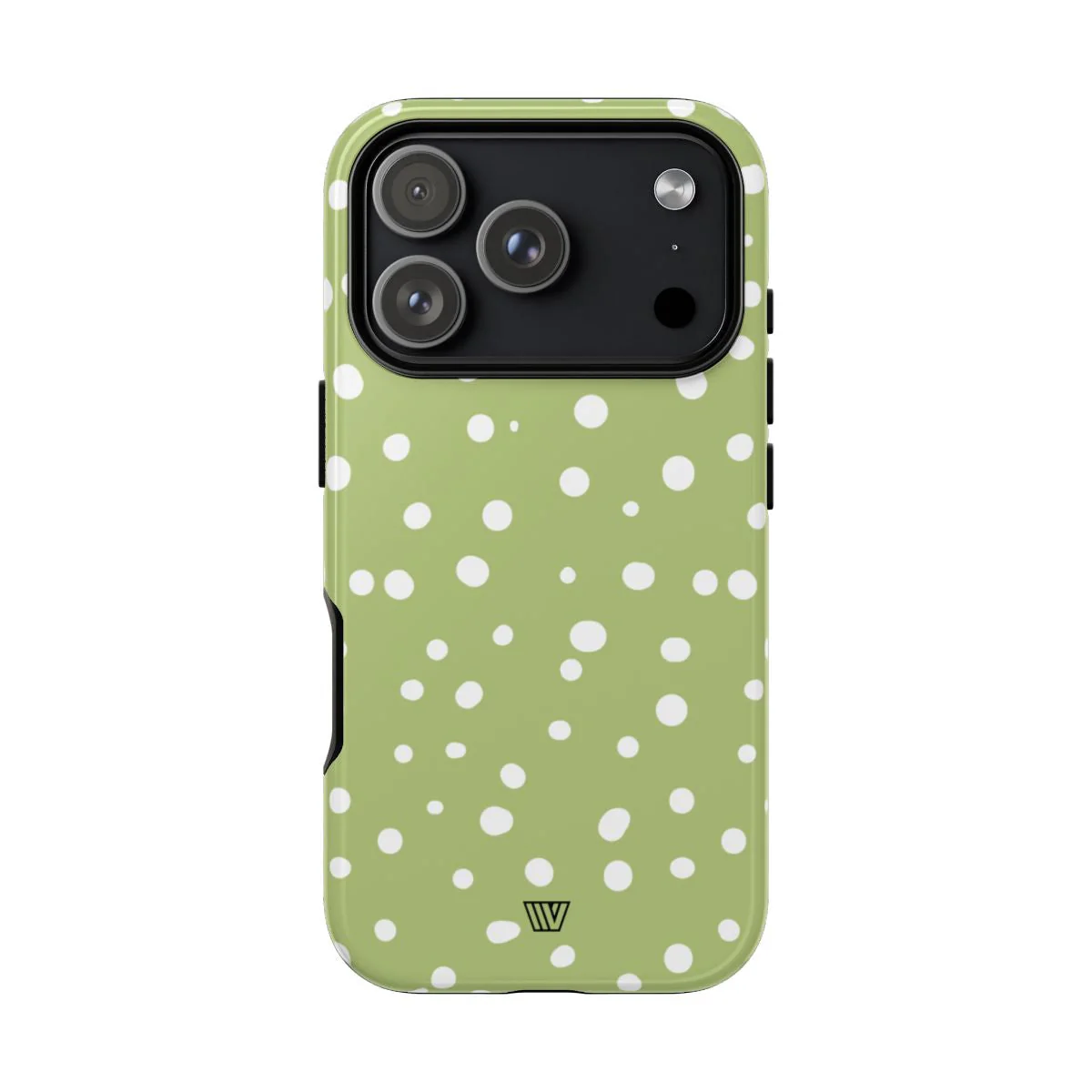 PALE OLIVE DOTS | Tough Phone Case - Image 98