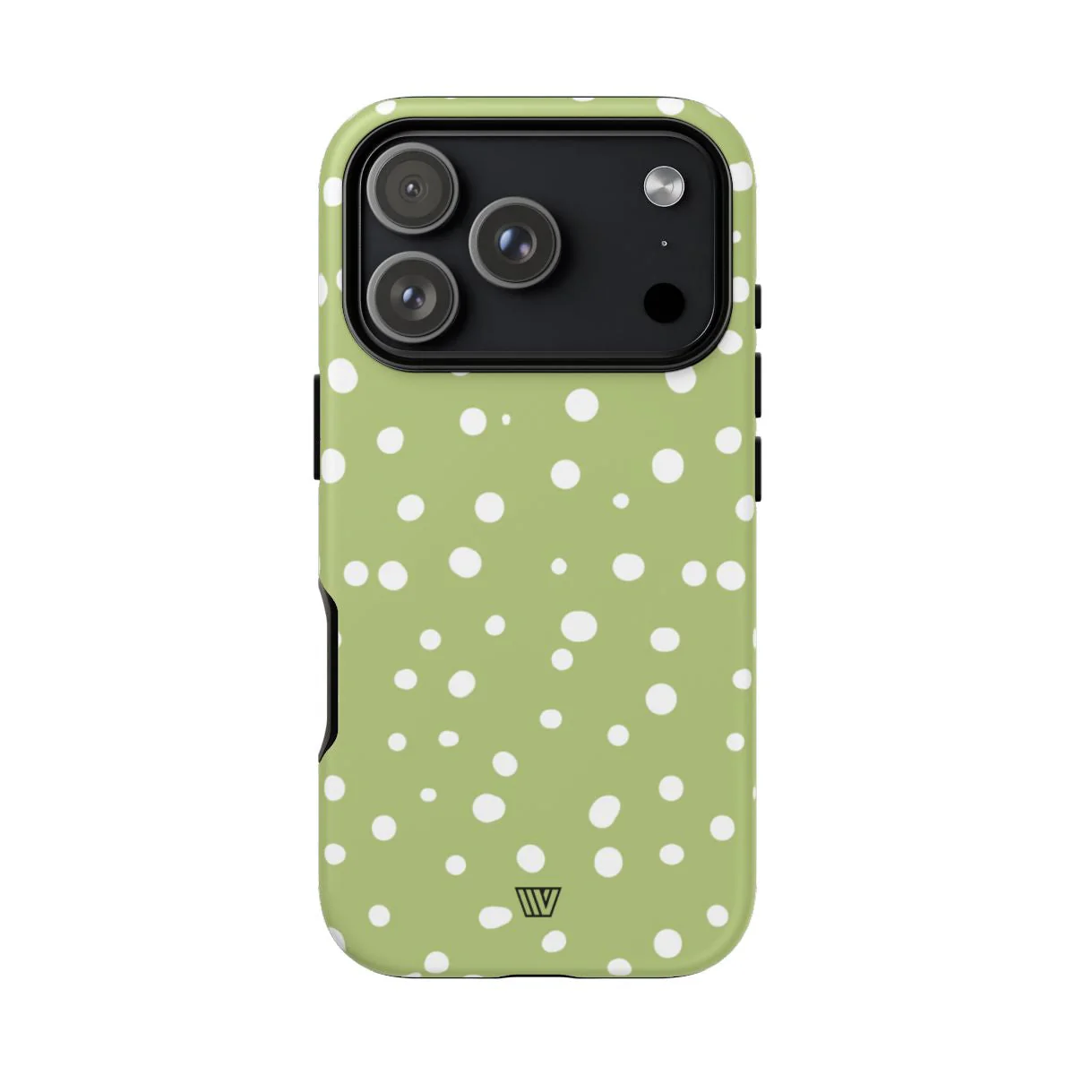 PALE OLIVE DOTS | Tough Phone Case - Image 99