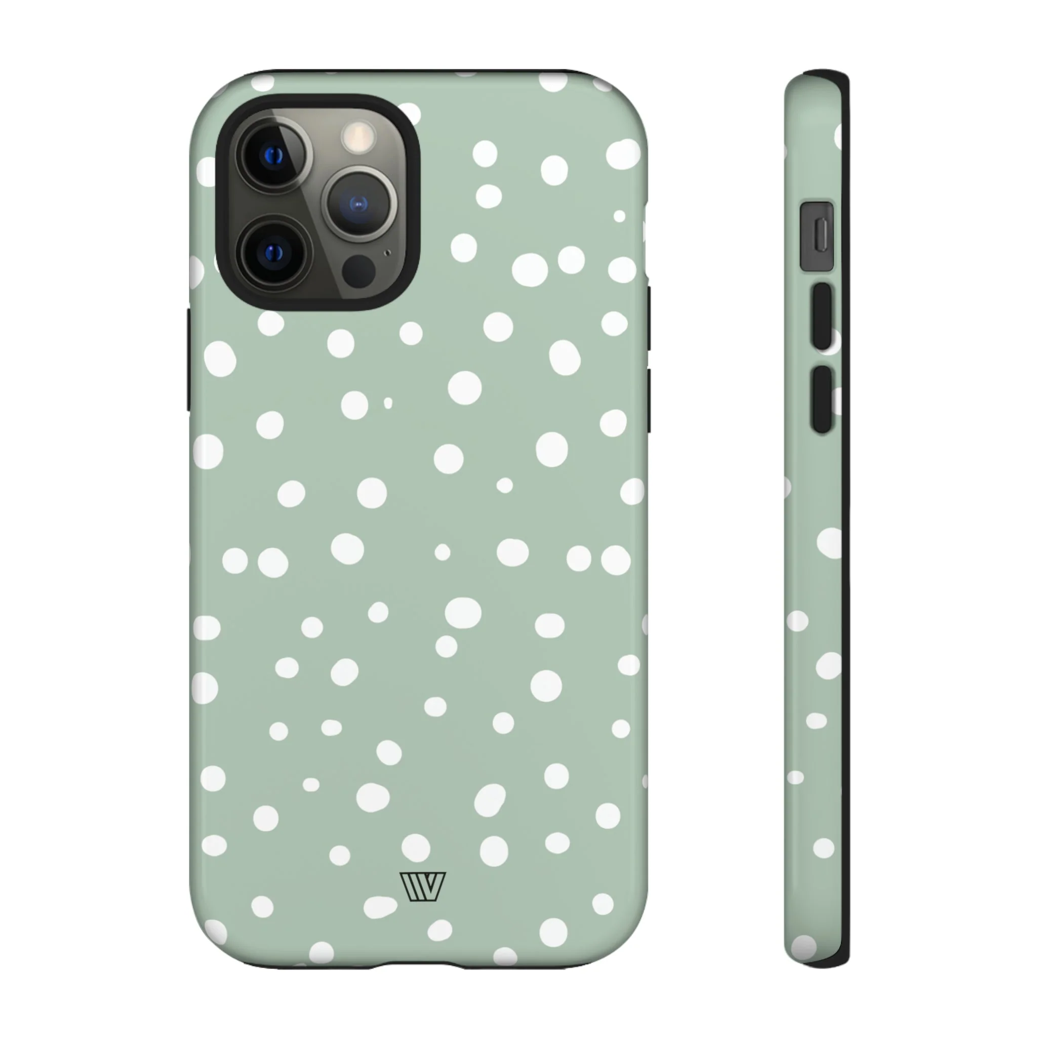 PASTEL GREEN DOTS | Tough Phone Case - Image 14
