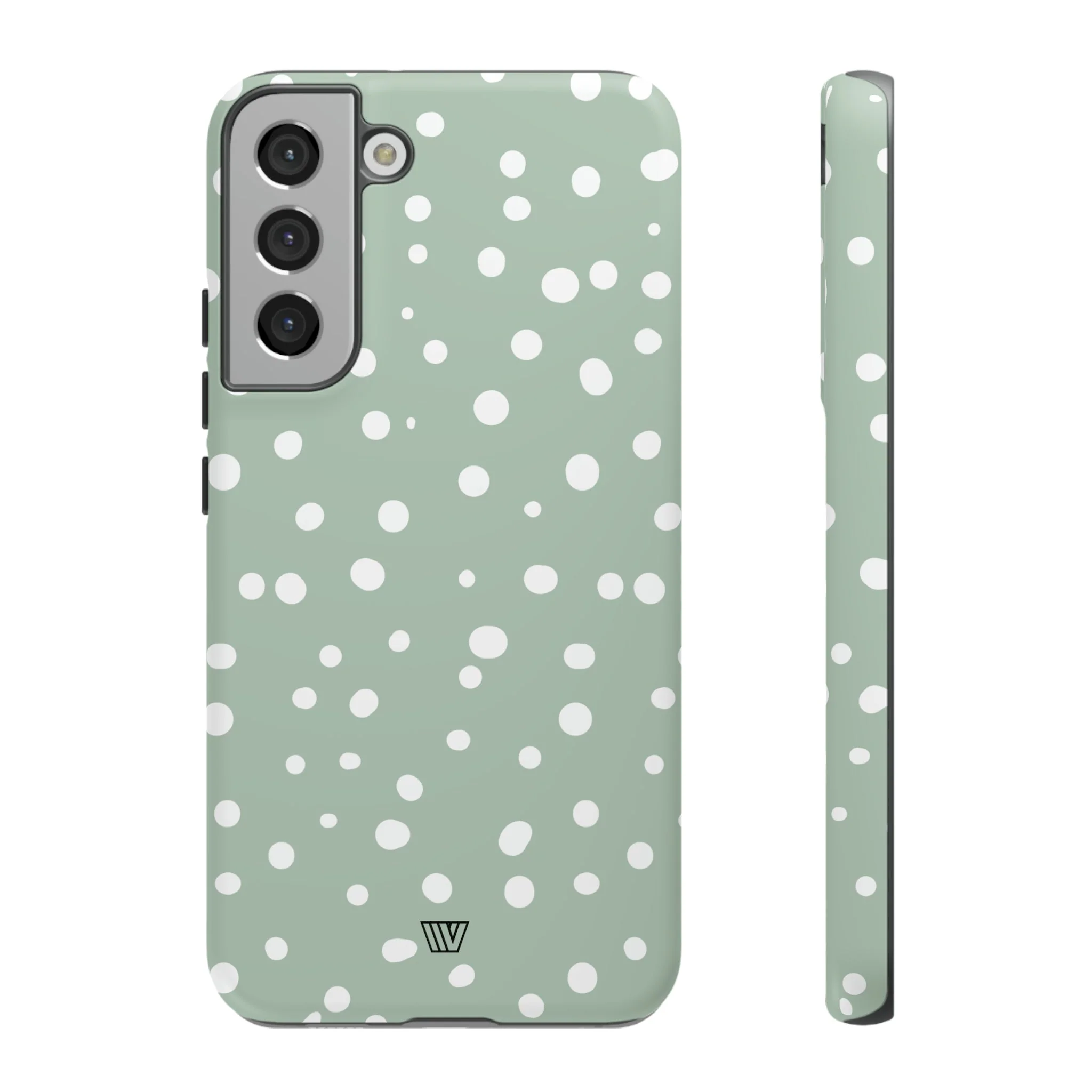 PASTEL GREEN DOTS | Tough Phone Case - Image 41